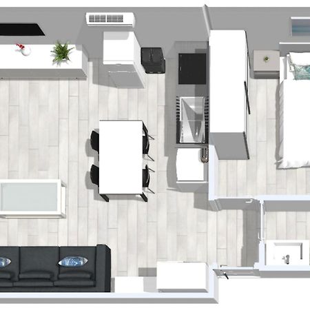Roses Apartments 1 - Vista Mar Lateral - 1Habitacion Экстерьер фото