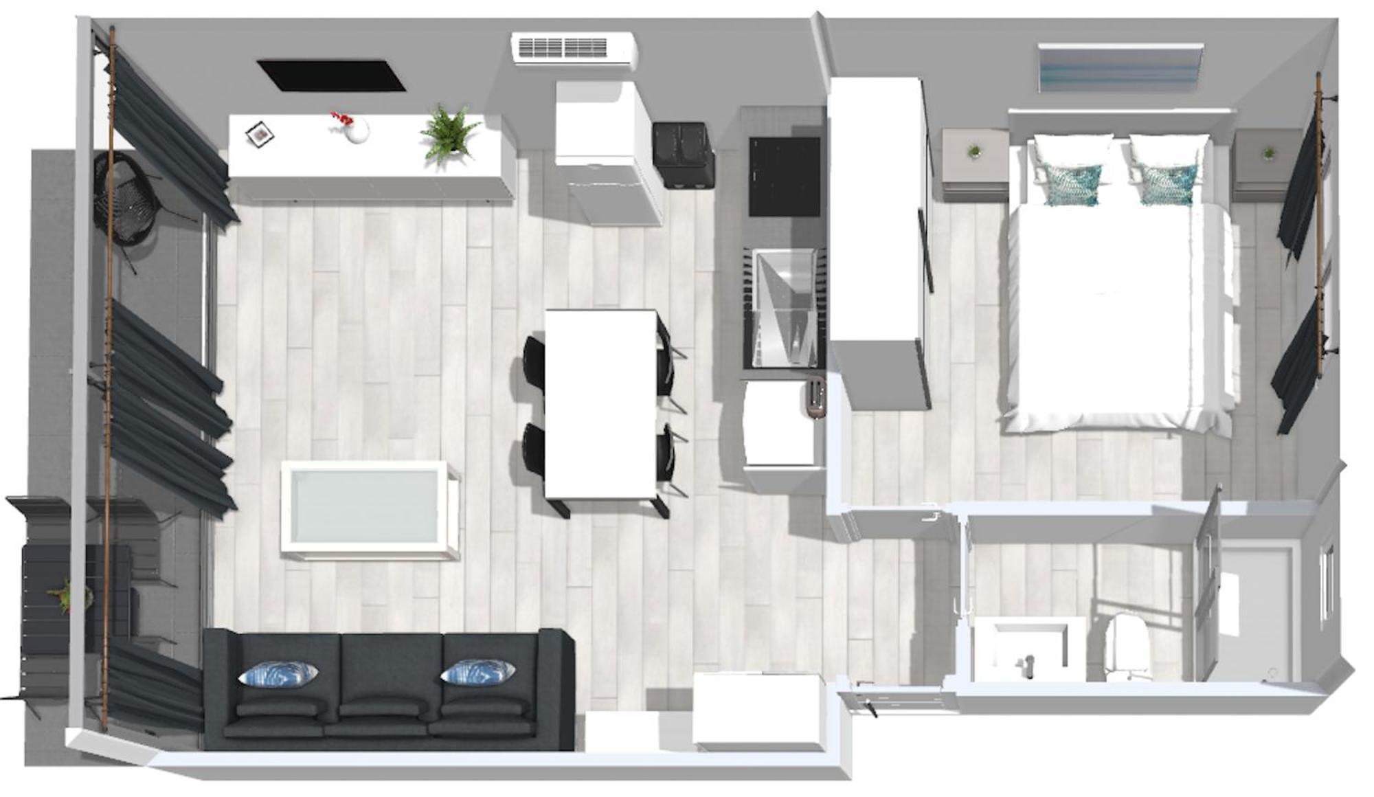 Roses Apartments 1 - Vista Mar Lateral - 1Habitacion Экстерьер фото